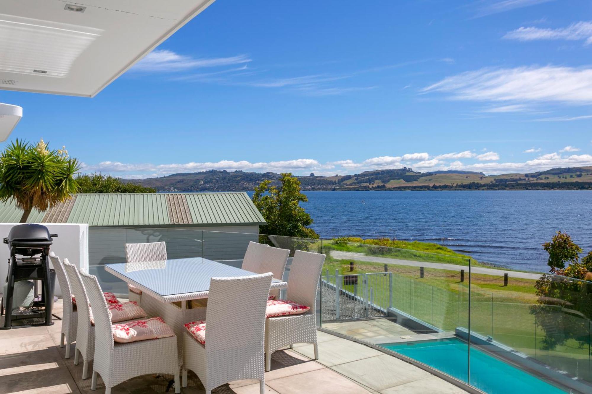 Waimahana Apartments Lago Lago Taupo Exterior foto