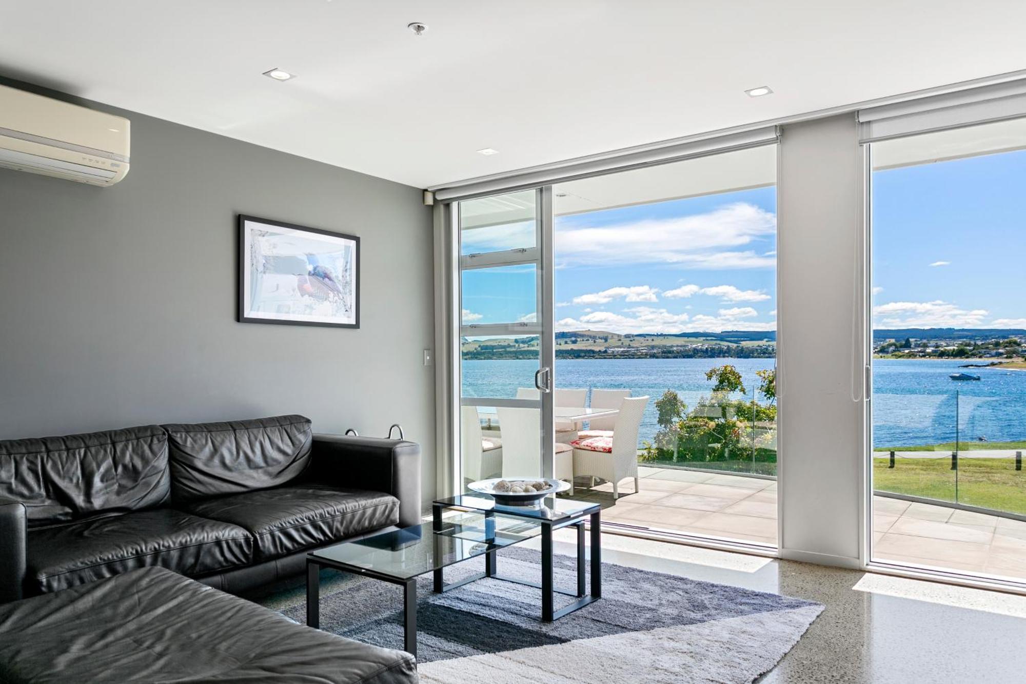 Waimahana Apartments Lago Lago Taupo Exterior foto