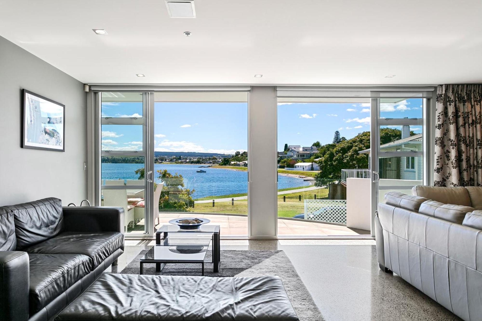 Waimahana Apartments Lago Lago Taupo Exterior foto